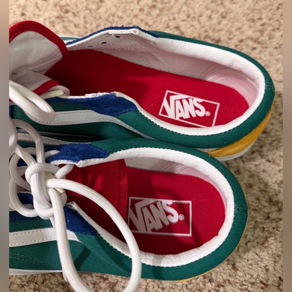 NWOB Vans Yacht Club Suede and Canvas Old School Sneakers, M9/W10.5 - Picture 6 of 8